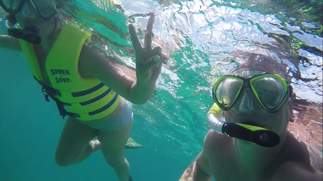 snorkeling in turks and caicos!